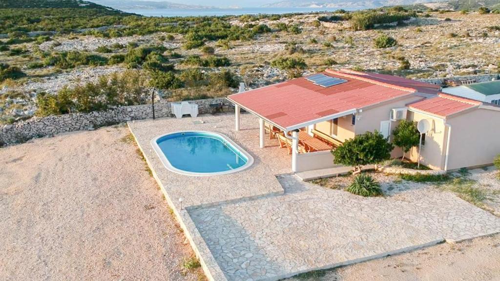Beautiful Secluded Area Near Novalja Vacation House With Pool And Sea View Villa Lara エクステリア 写真